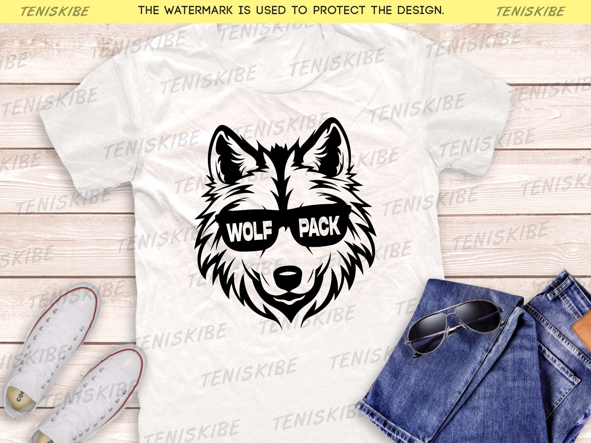 Wolf Pack Family Matching Shirts