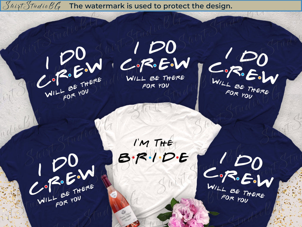 I Do Crew Bachelorette Party Shirts