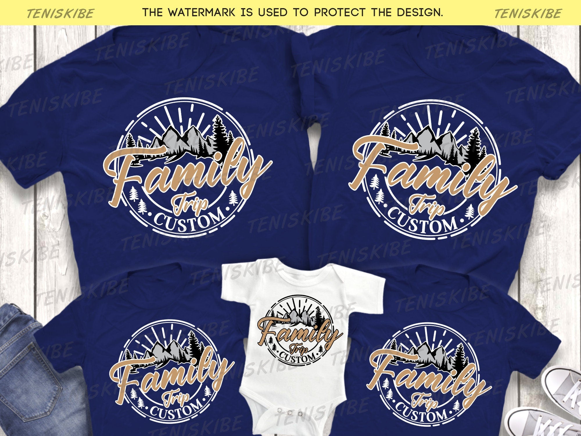 Custom Family Vacation Shirts
