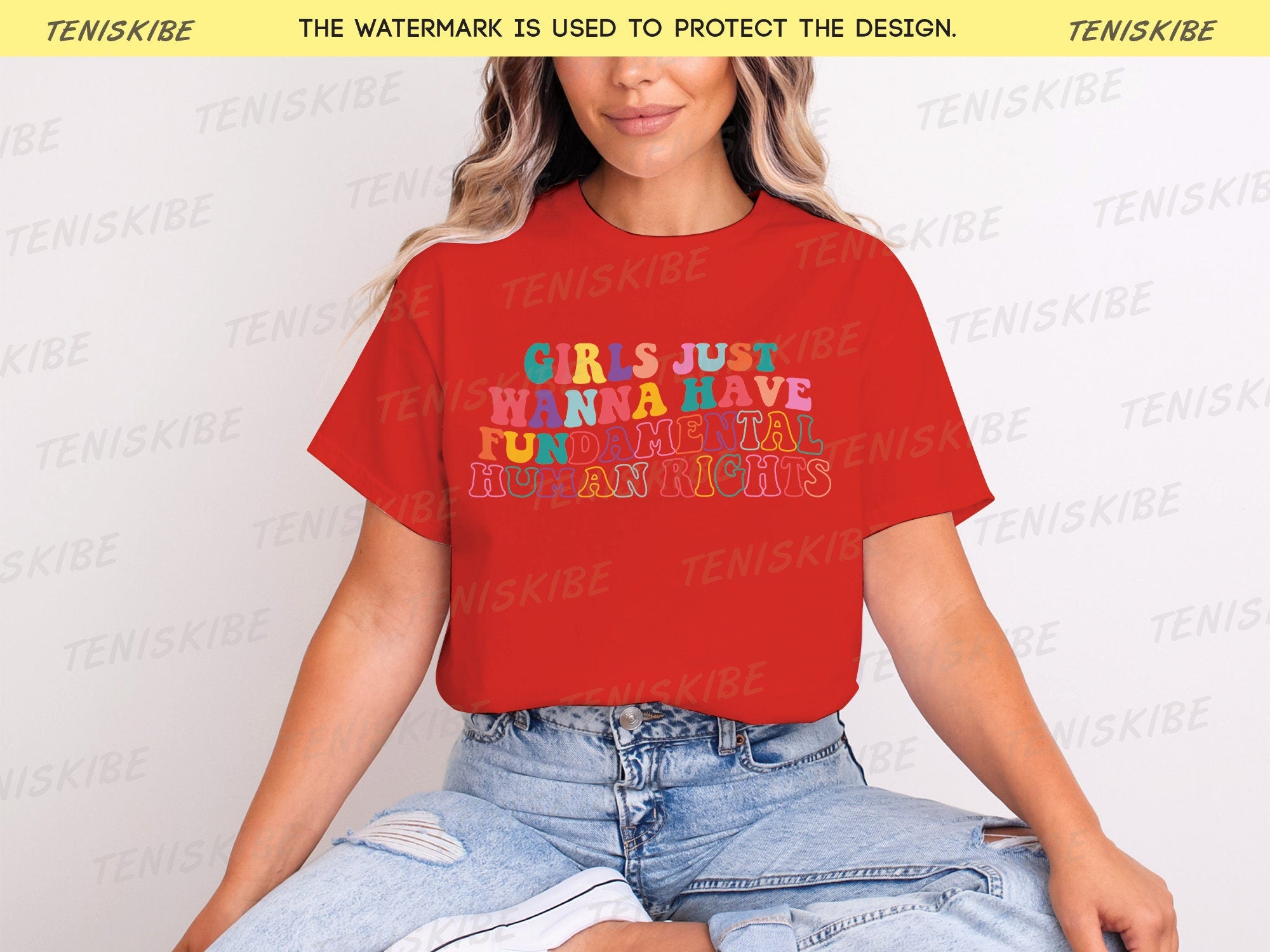 Girls Just Wanna Have Fundamental Human Rights Shirt