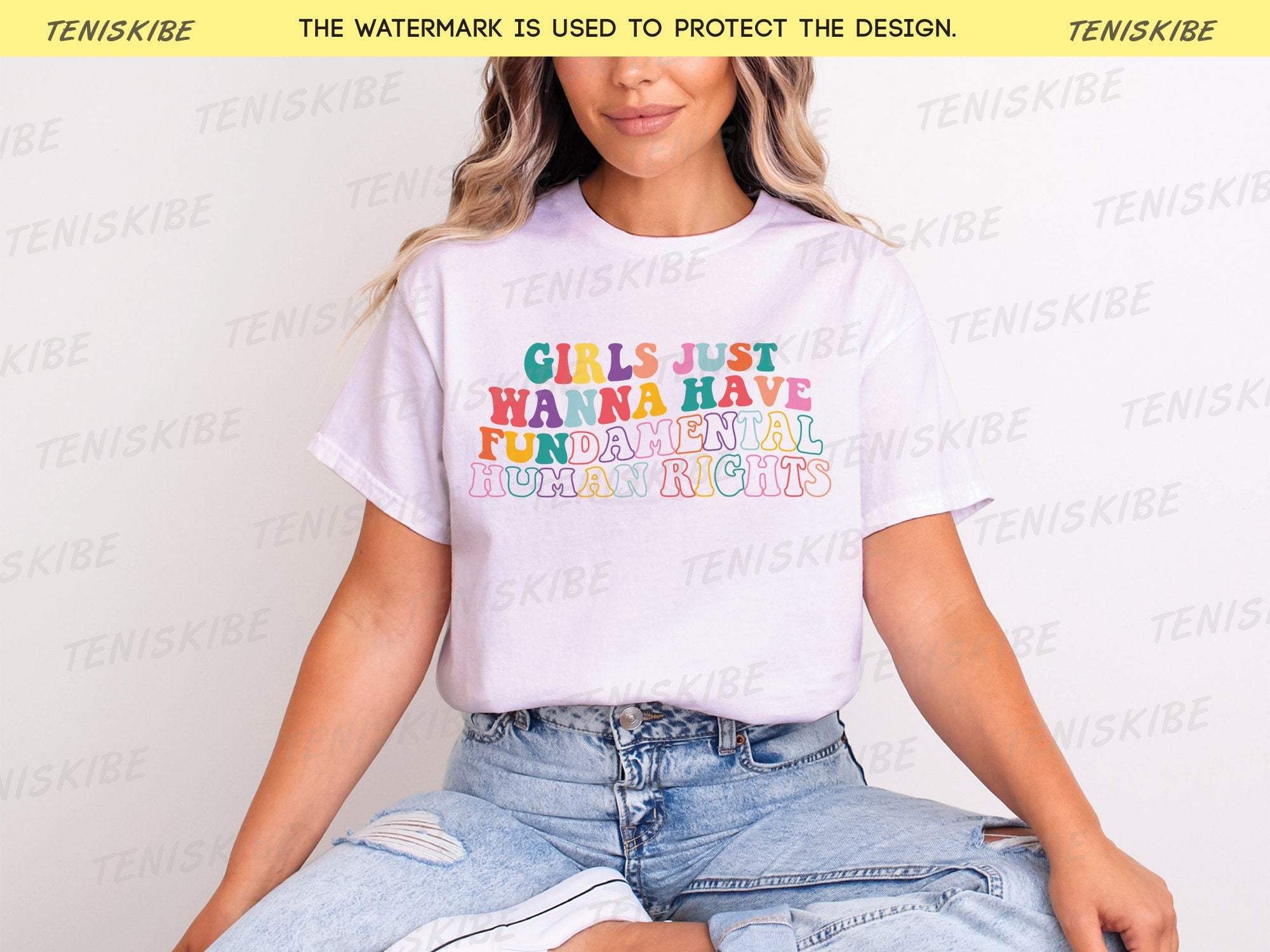 Girls Just Wanna Have Fundamental Human Rights Shirt