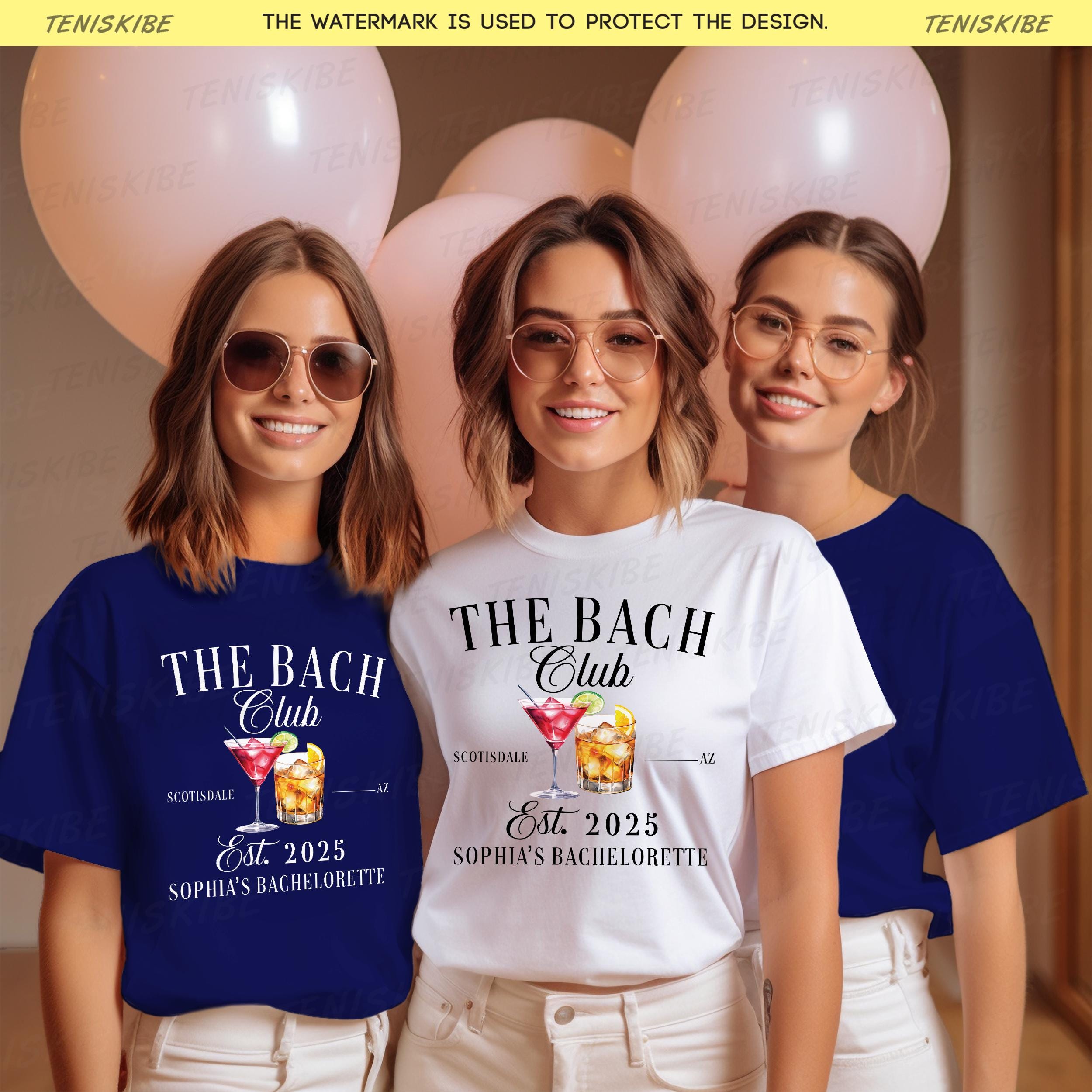The Bach Club Bachelorette Shirts