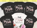 The Bride and Team Bride Hen Party T-shirts