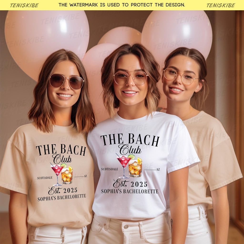 The Bach Club Bachelorette Shirts
