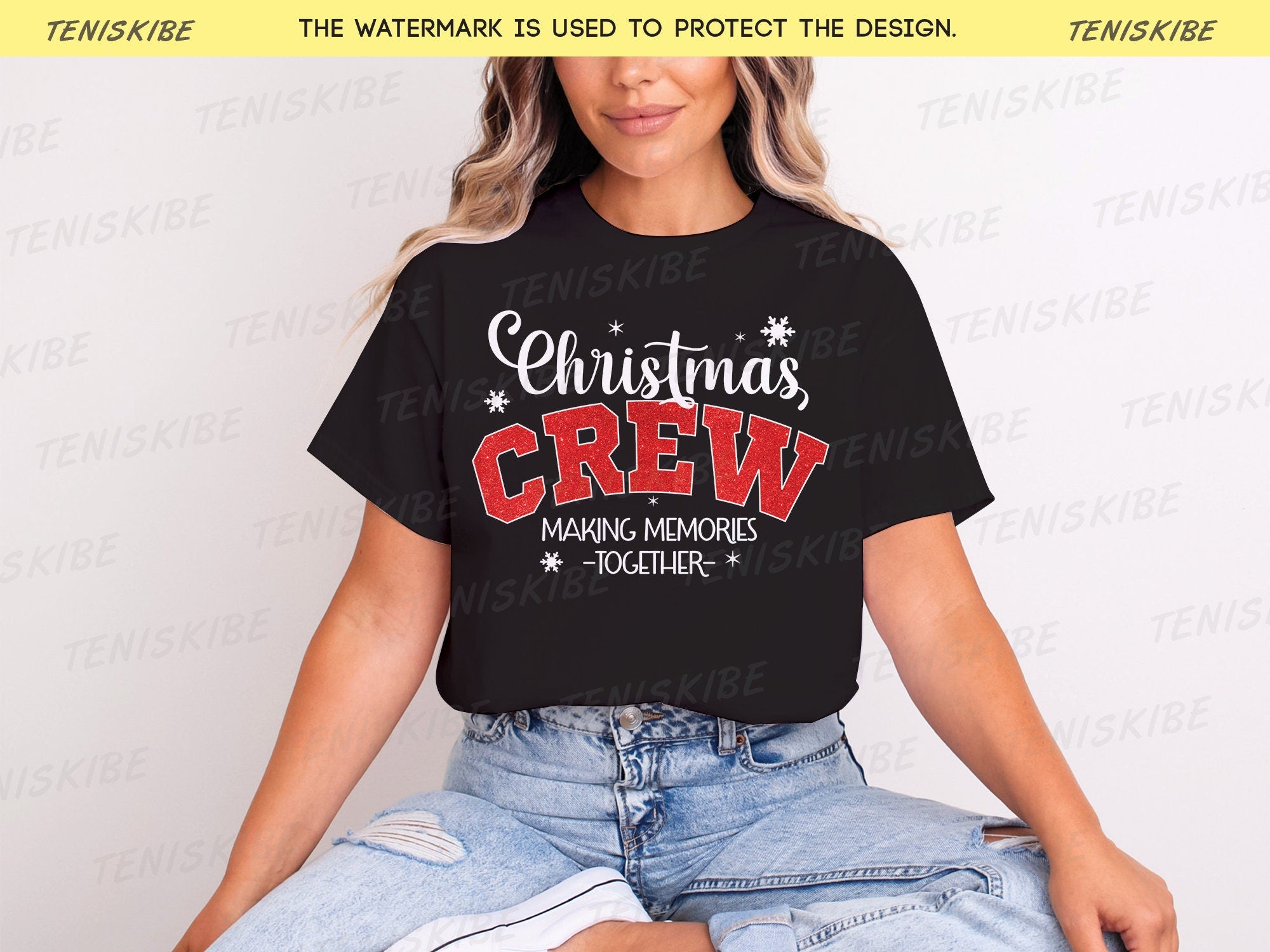 Christmas Crew Making Memories Together T-shirts