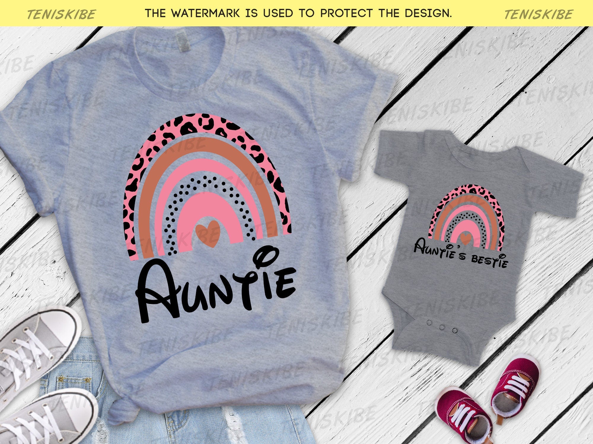 Auntie And Auntie's Bestie Shirts