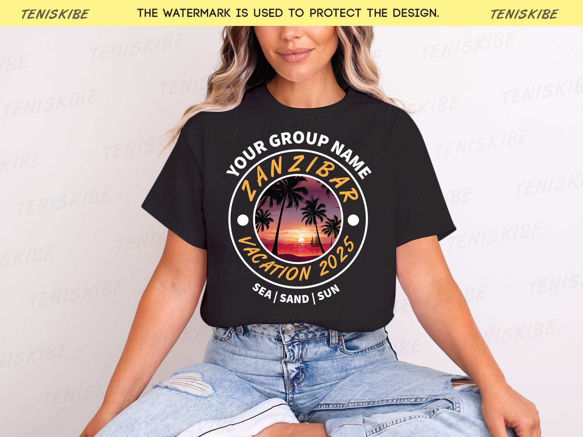 Custom Zanzibar Family Vacation Shirts