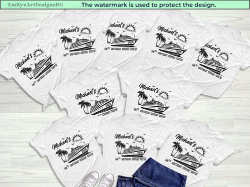 50th Birthday Cruise Shirts