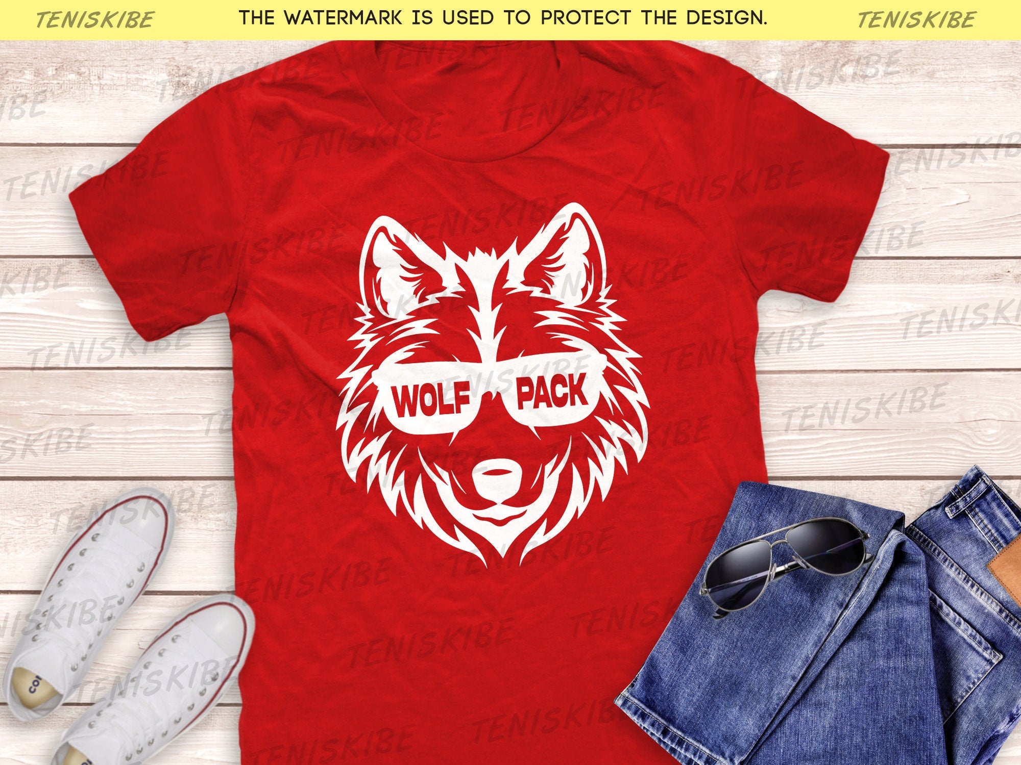 Wolf Pack Family Matching Shirts