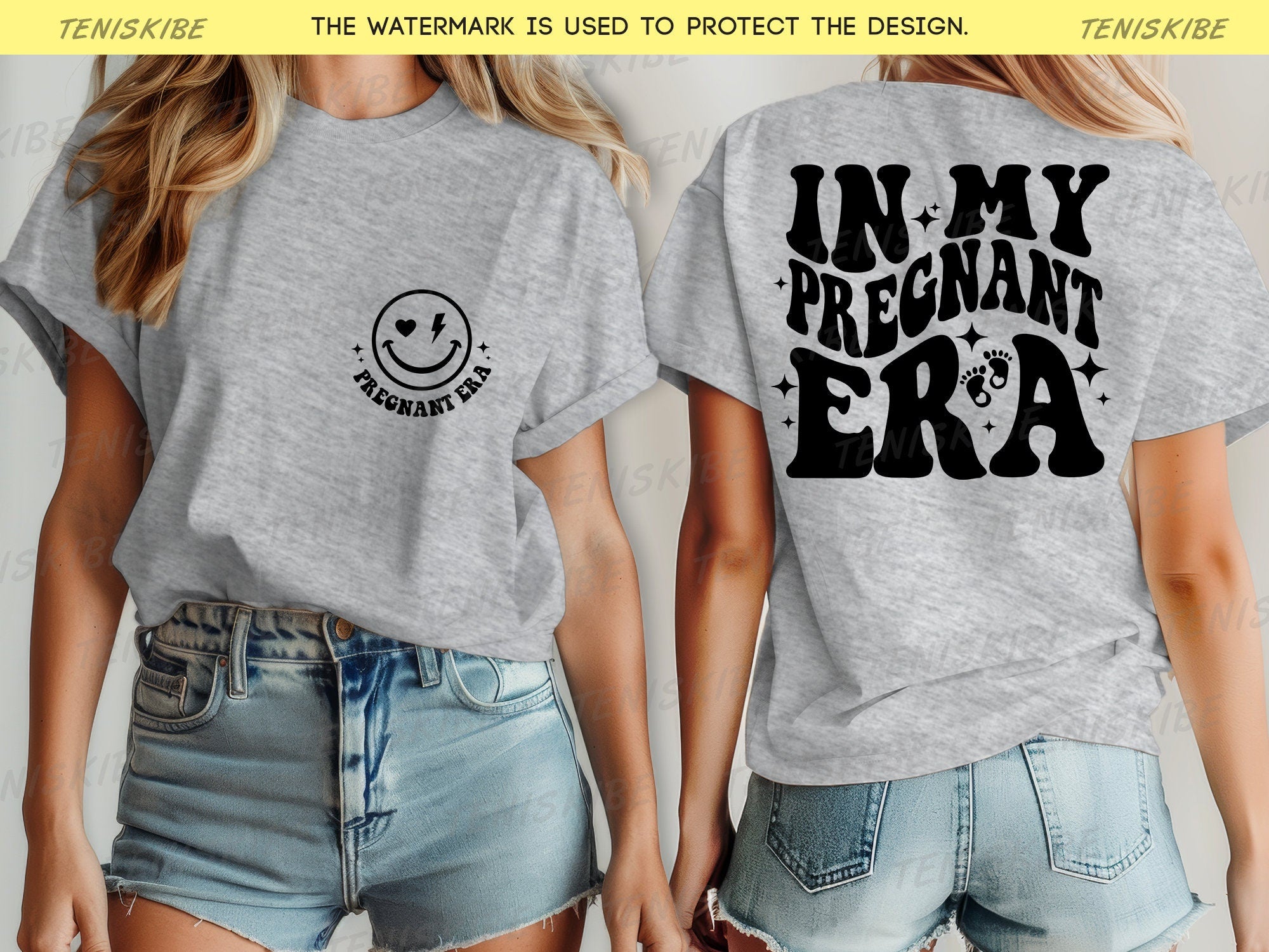 In My Pregnant Era Shirts, Pregnancy Announcement