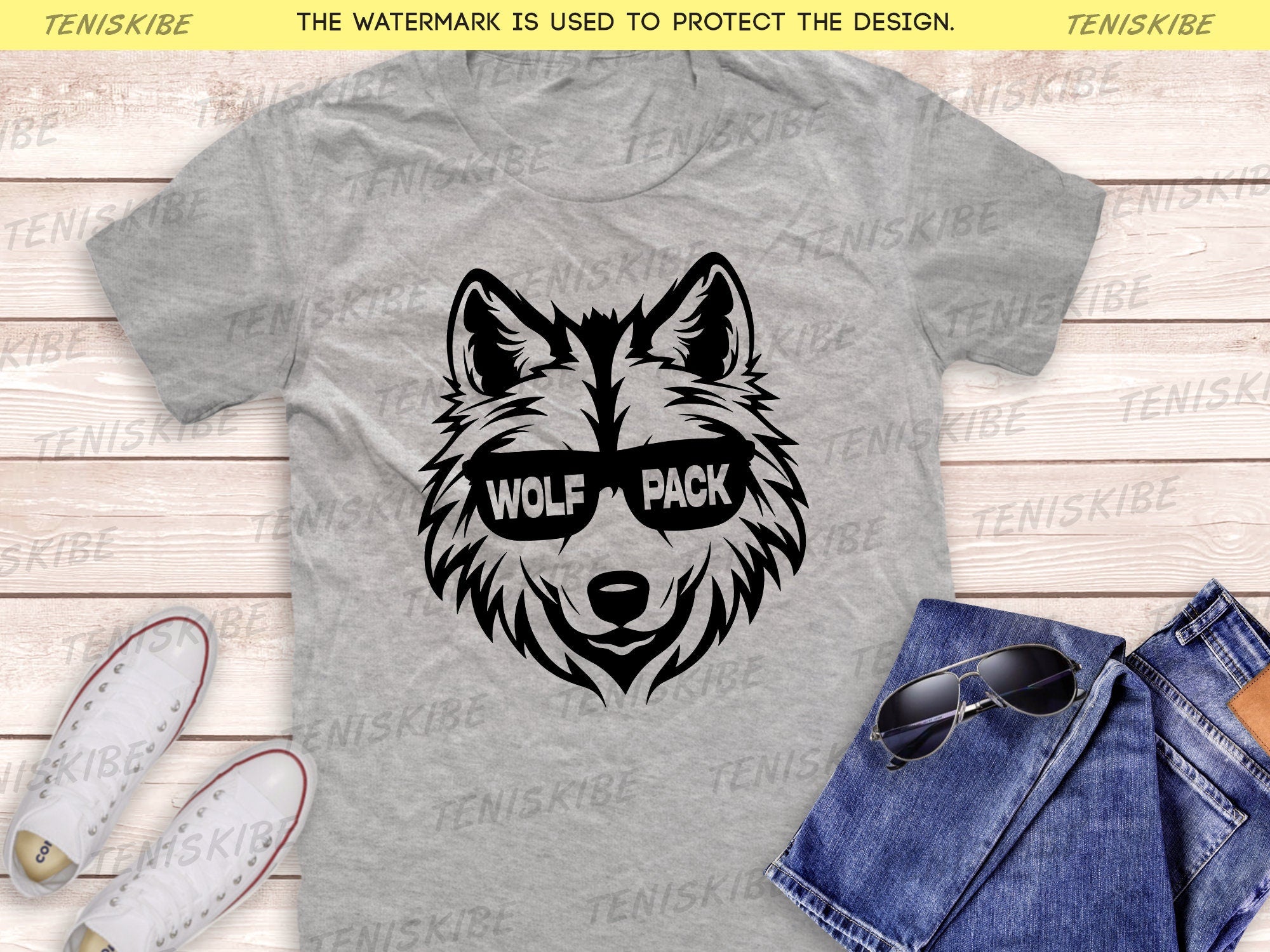 Wolf Pack Family Matching Shirts