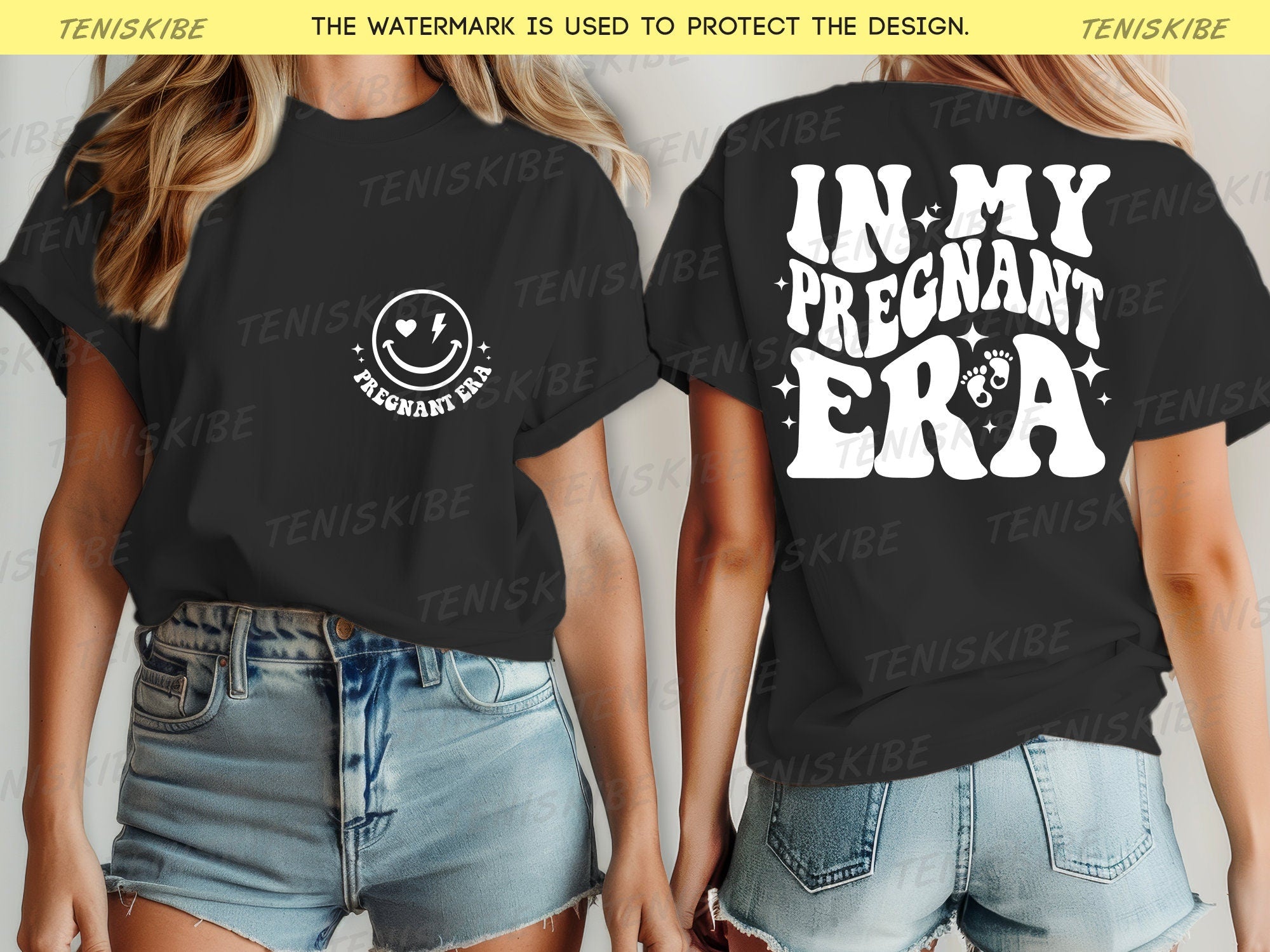 In My Pregnant Era Shirts, Pregnancy Announcement