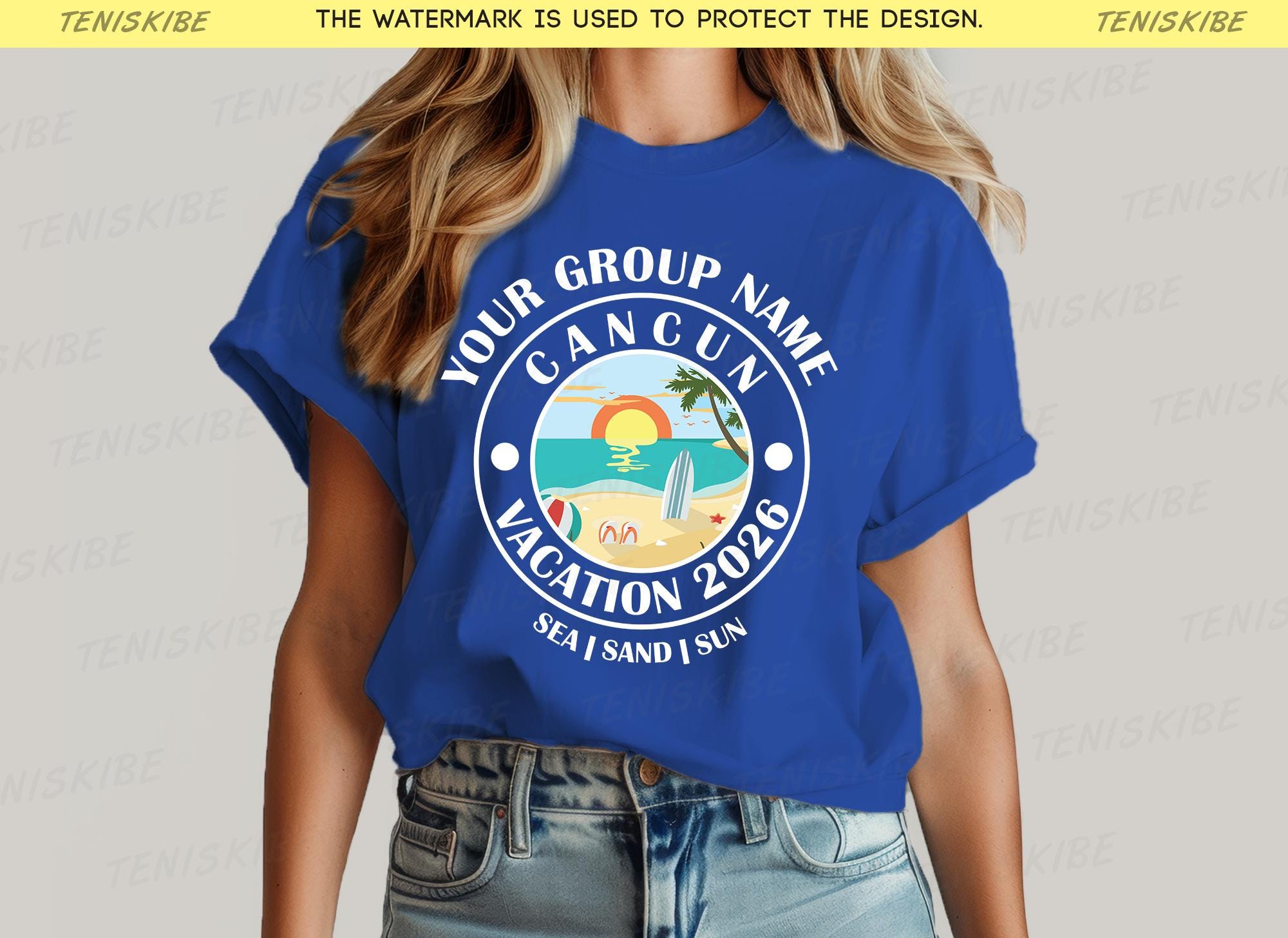 Custom Cancun 2026 Family Vacation Shirts