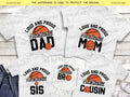 Personalized Basketball Birthday Family Shirts