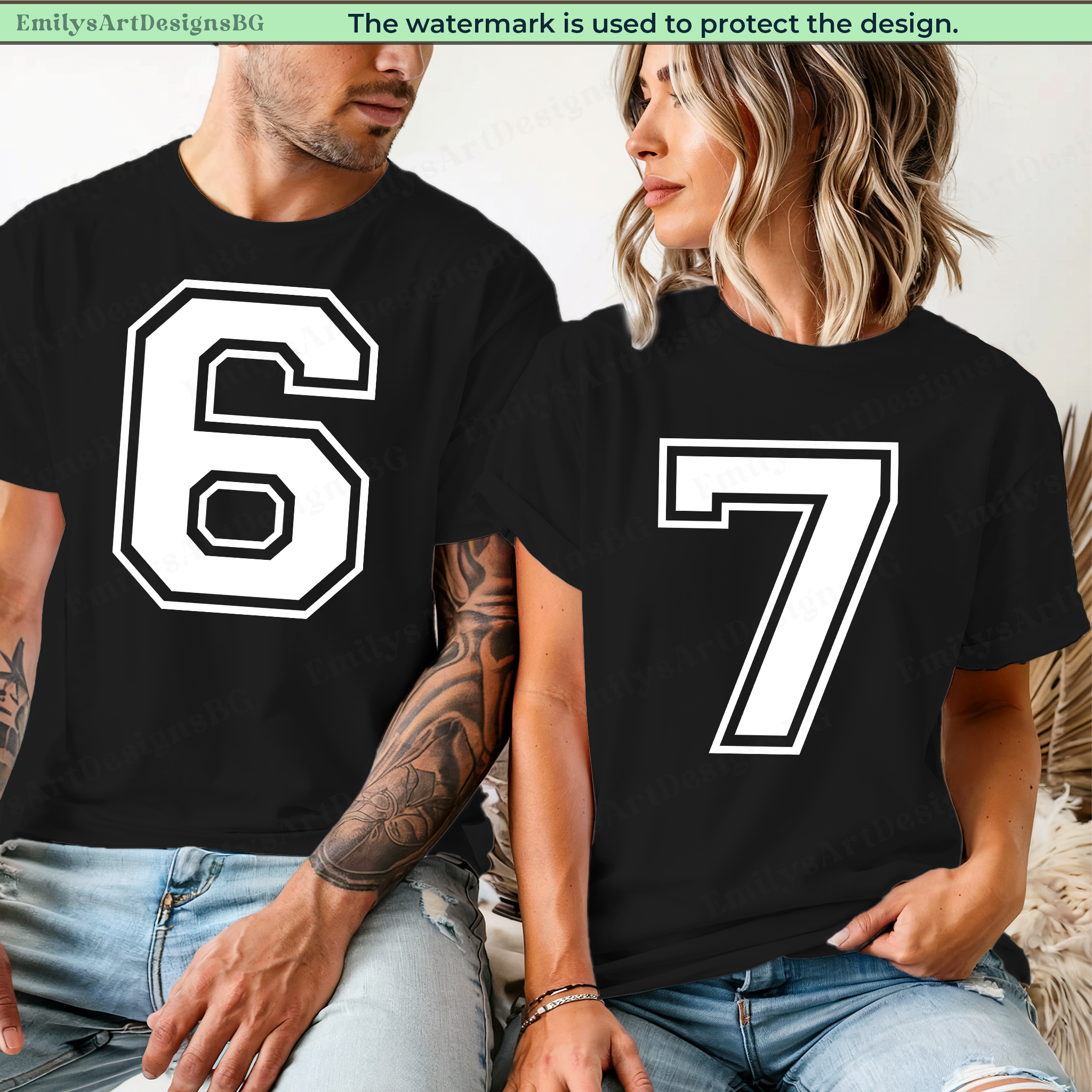 Six Seven Couple Shirts