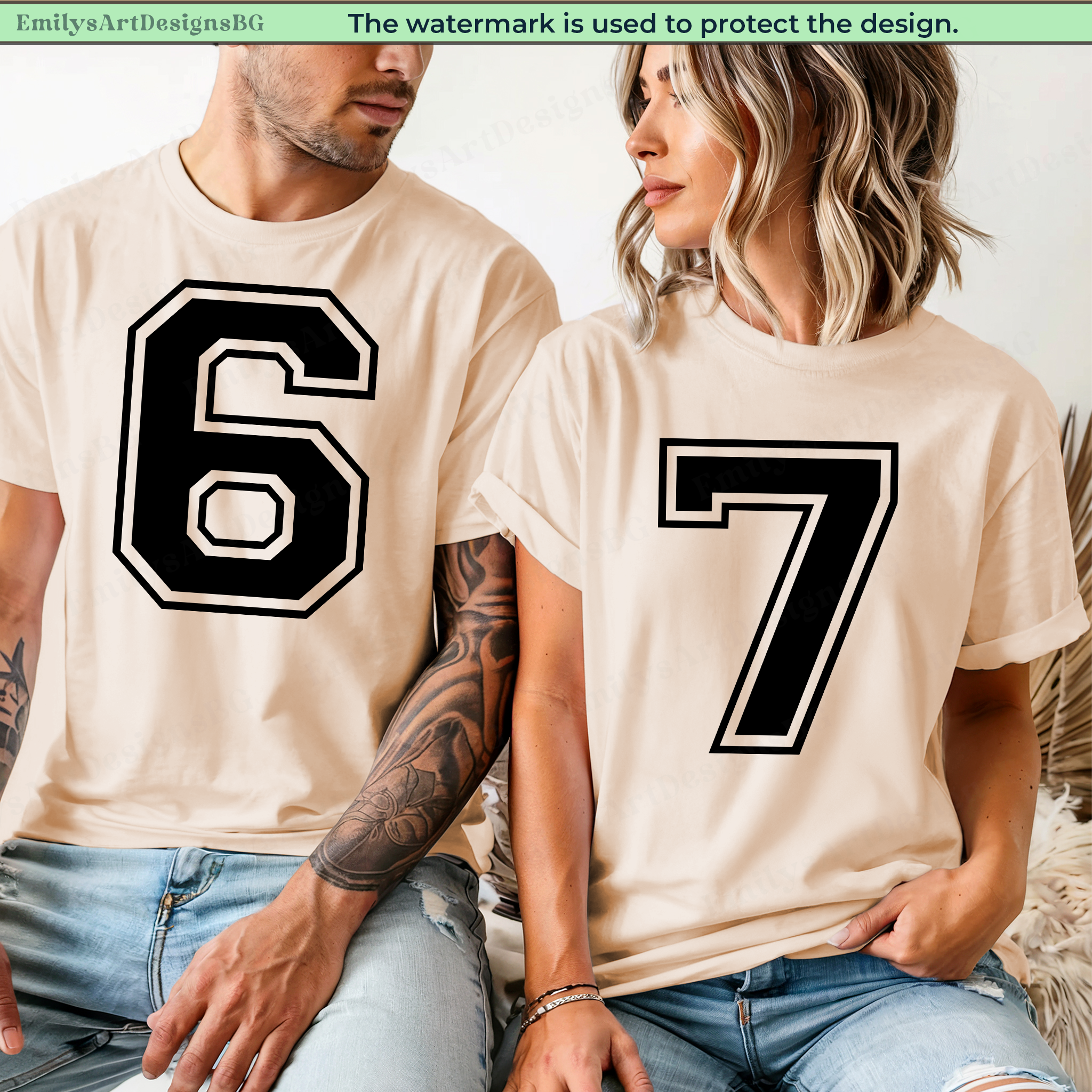 Six Seven Couple Shirts