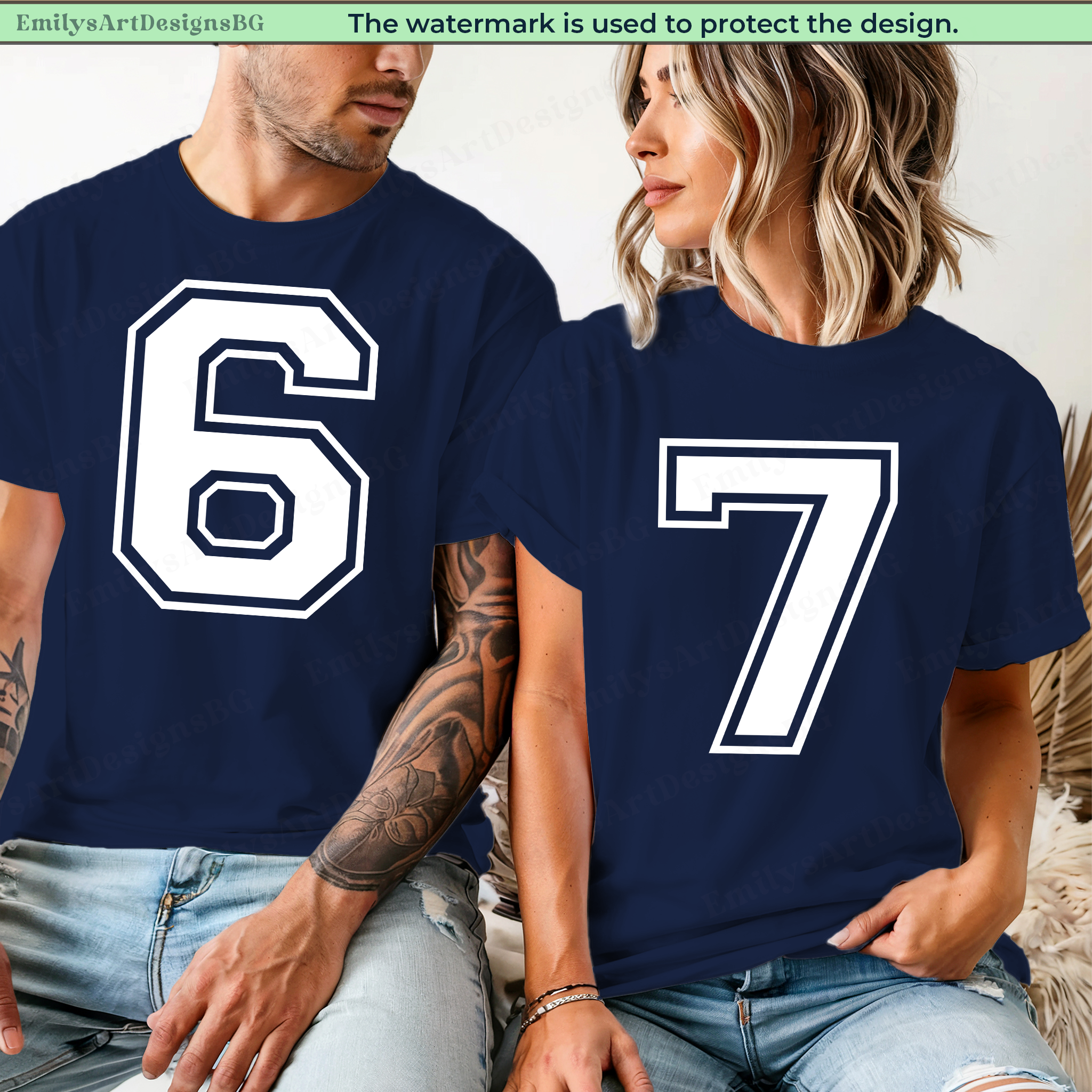 Six Seven Couple Shirts