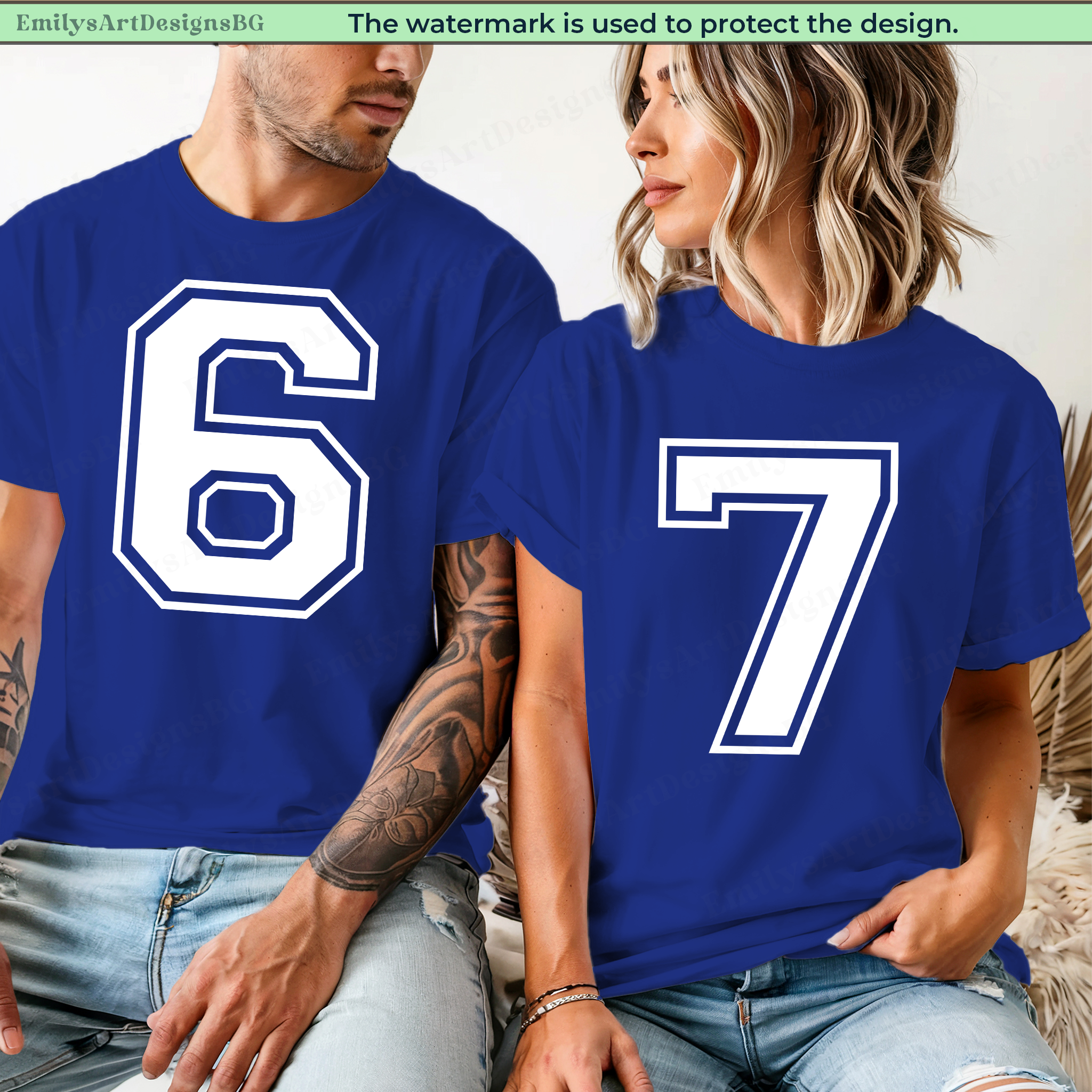 Six Seven Couple Shirts