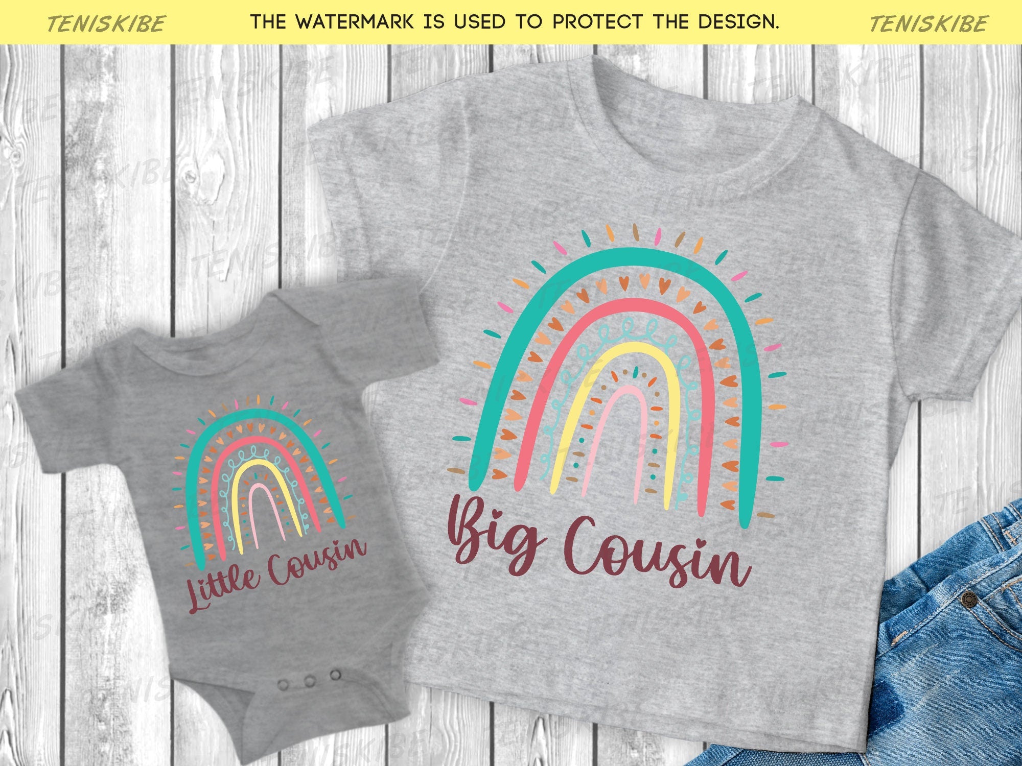 Big Cousin Little Cousin Shirts
