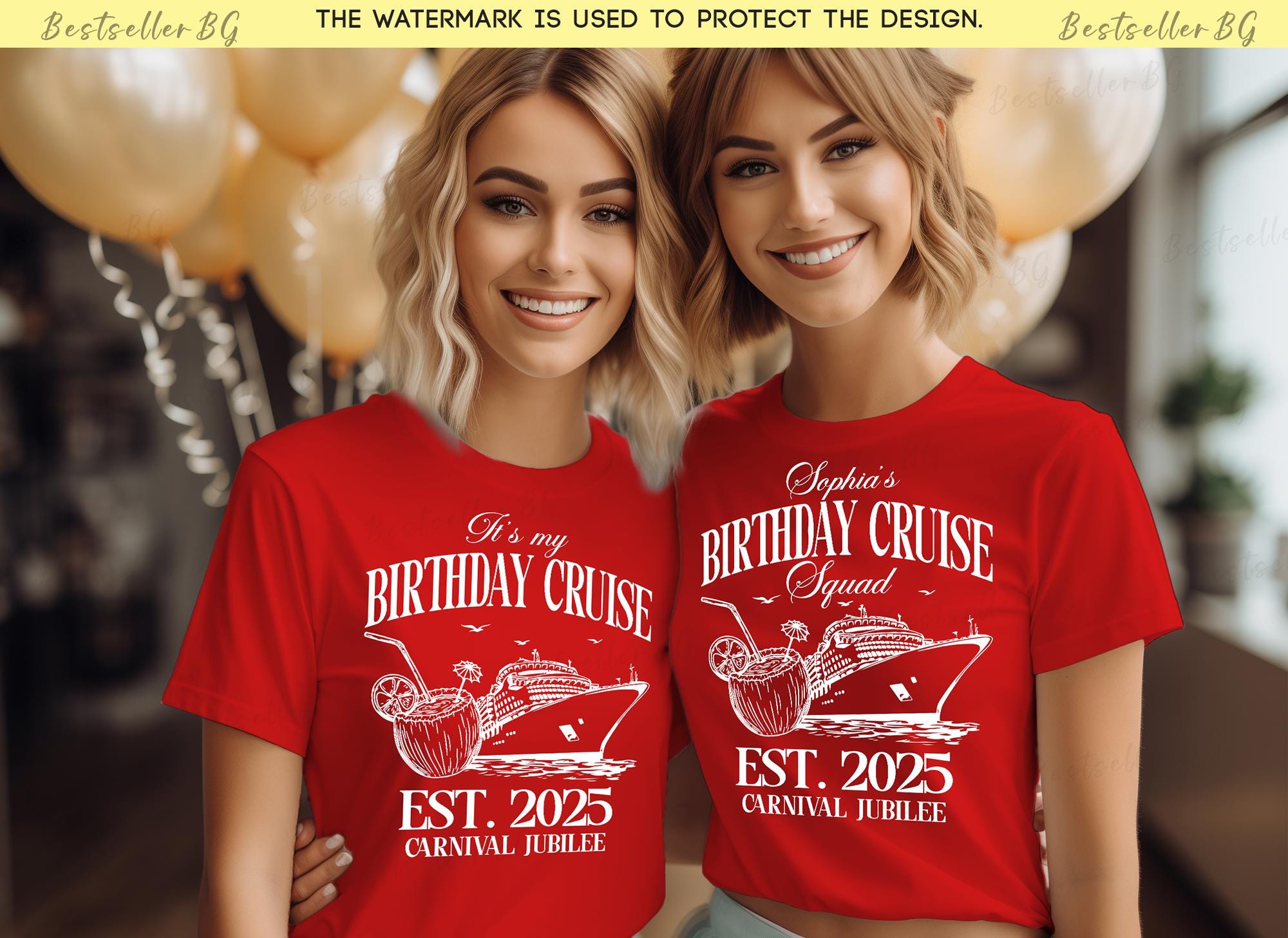 Cutom Birthday Cruise Shirts
