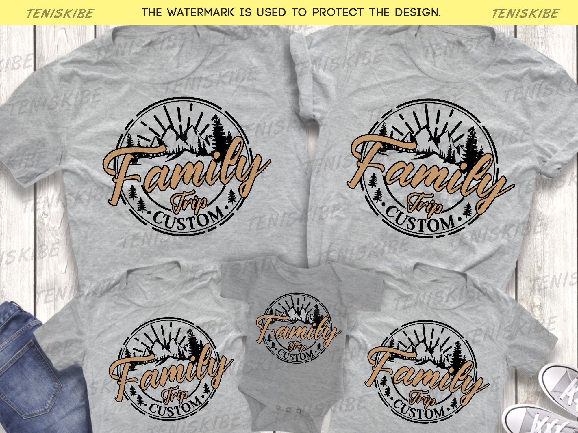 Custom Family Vacation Shirts
