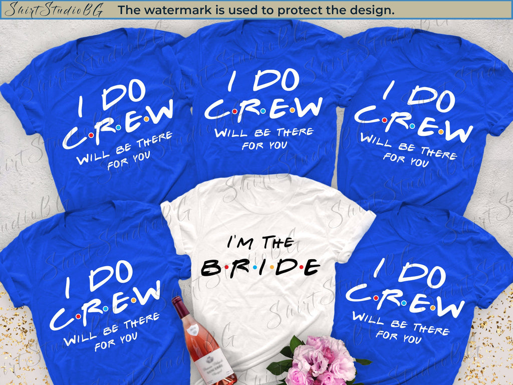 I Do Crew Bachelorette Party Shirts