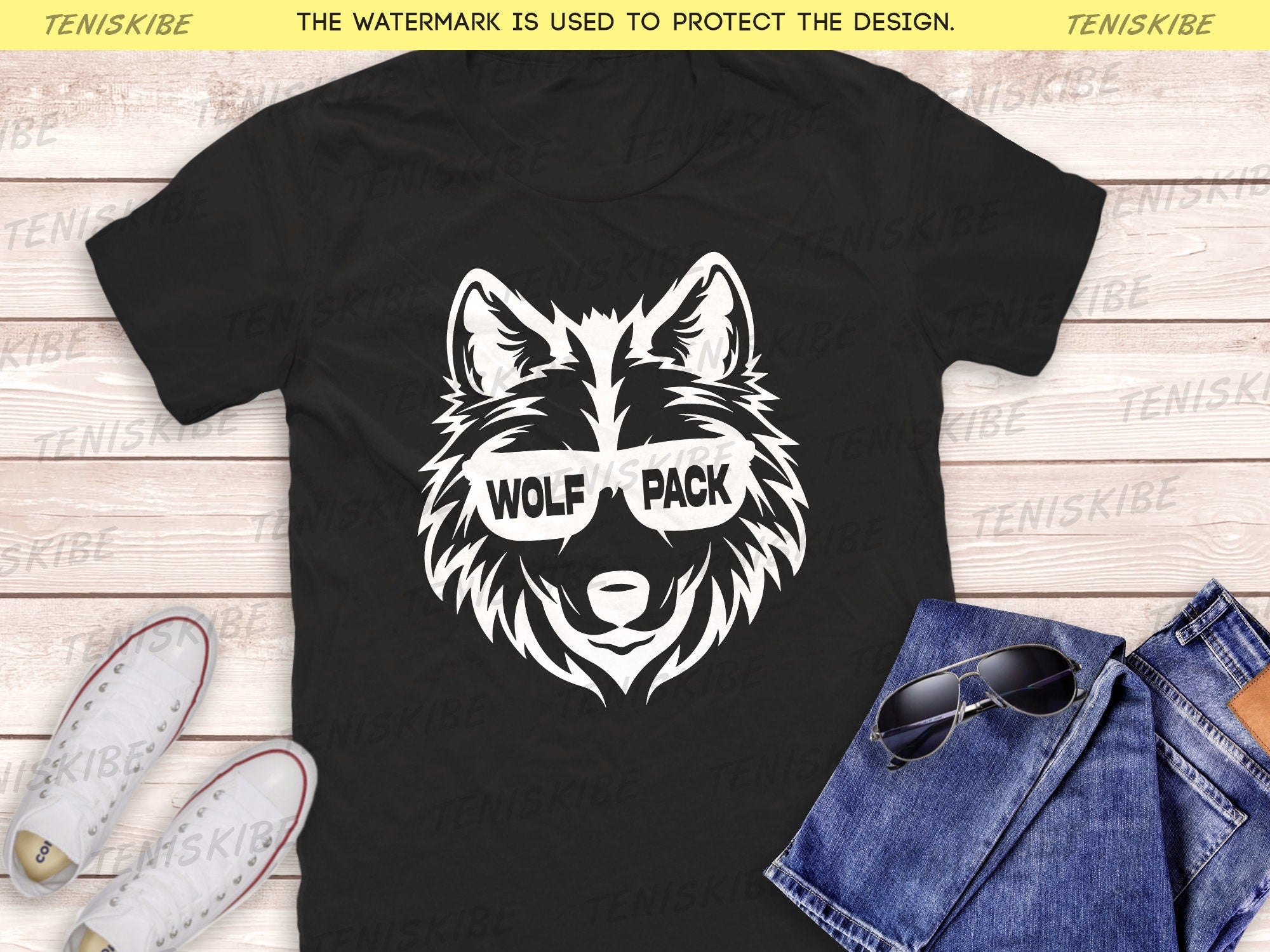 Wolf Pack Family Matching Shirts