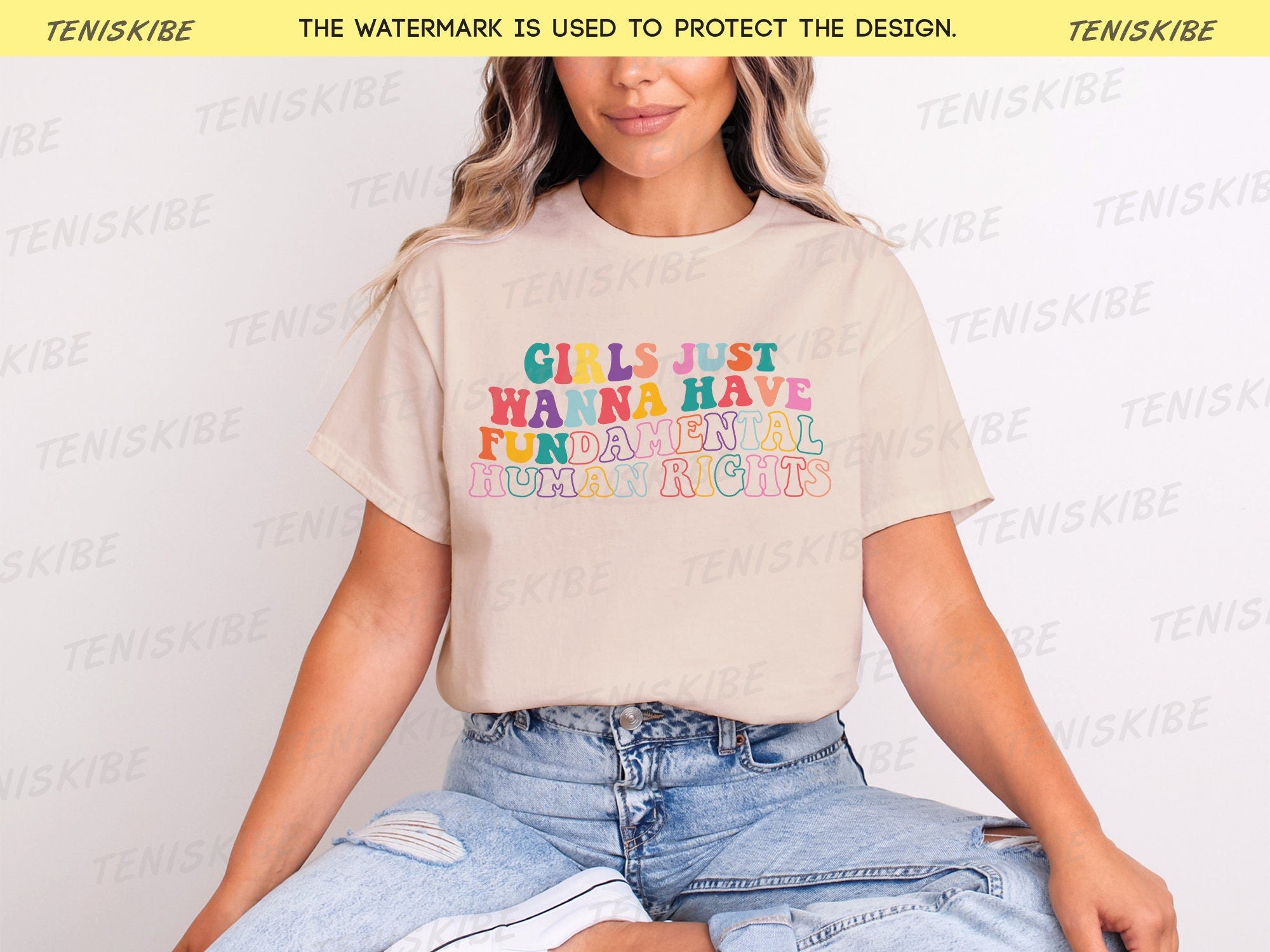 Girls Just Wanna Have Fundamental Human Rights Shirt