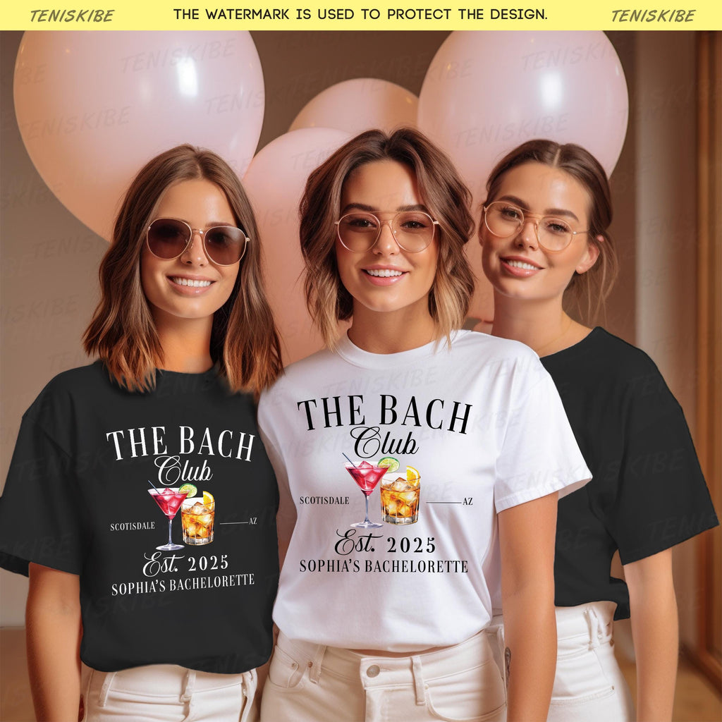 The Bach Club Bachelorette Shirts