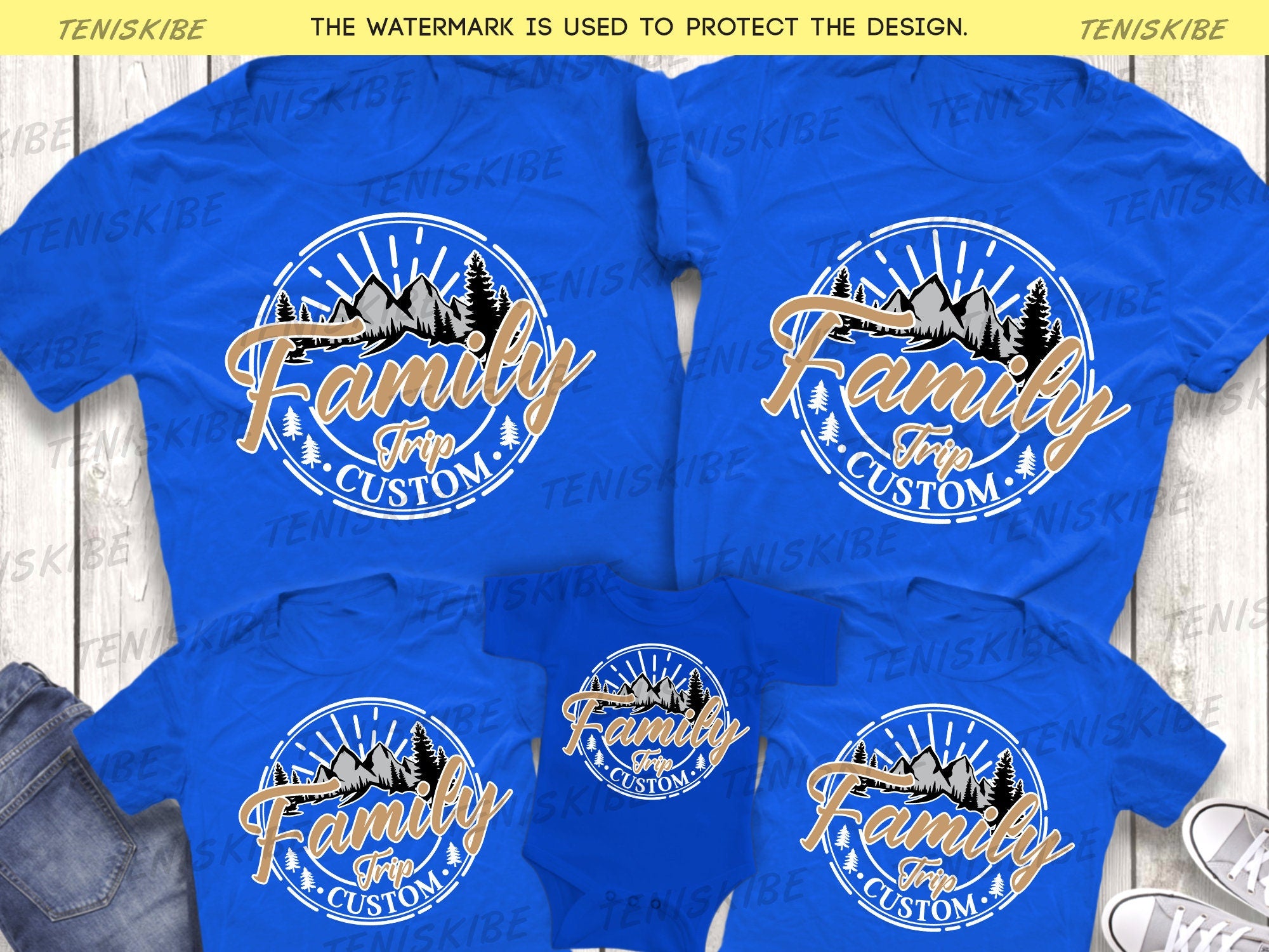 Custom Family Vacation Shirts