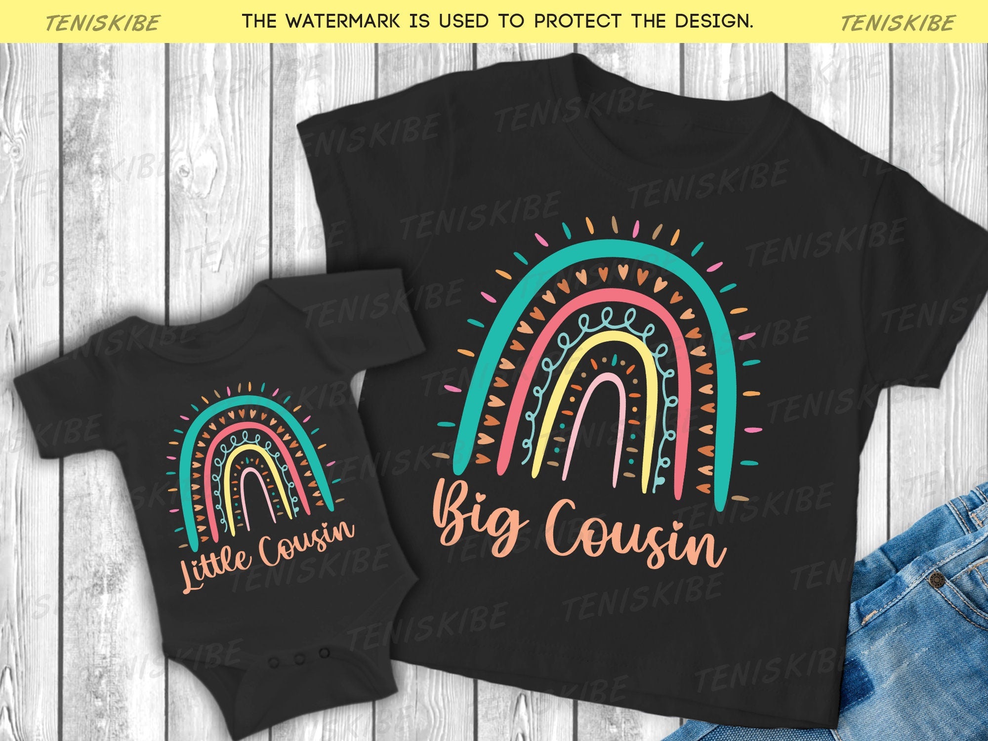 Big Cousin Little Cousin Shirts