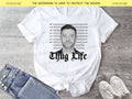 Justin Timberlake Mugshot Thug Life T-shirt