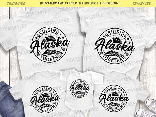 Alaska Cruise Matcing Famiy Shirts