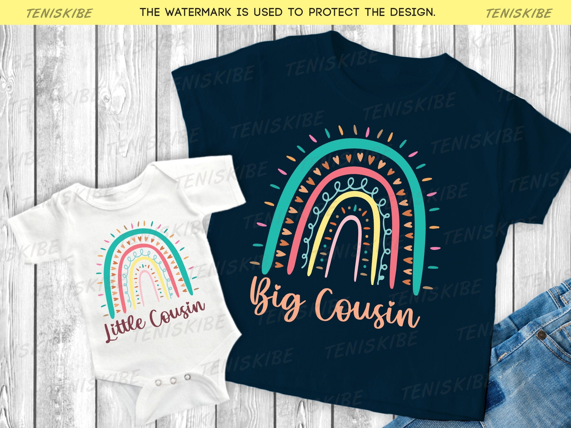 Big Cousin Little Cousin Shirts