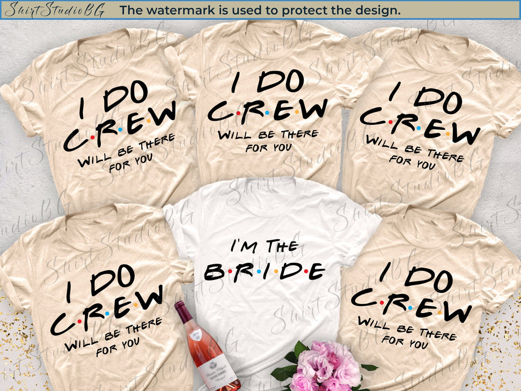I Do Crew Bachelorette Party Shirts