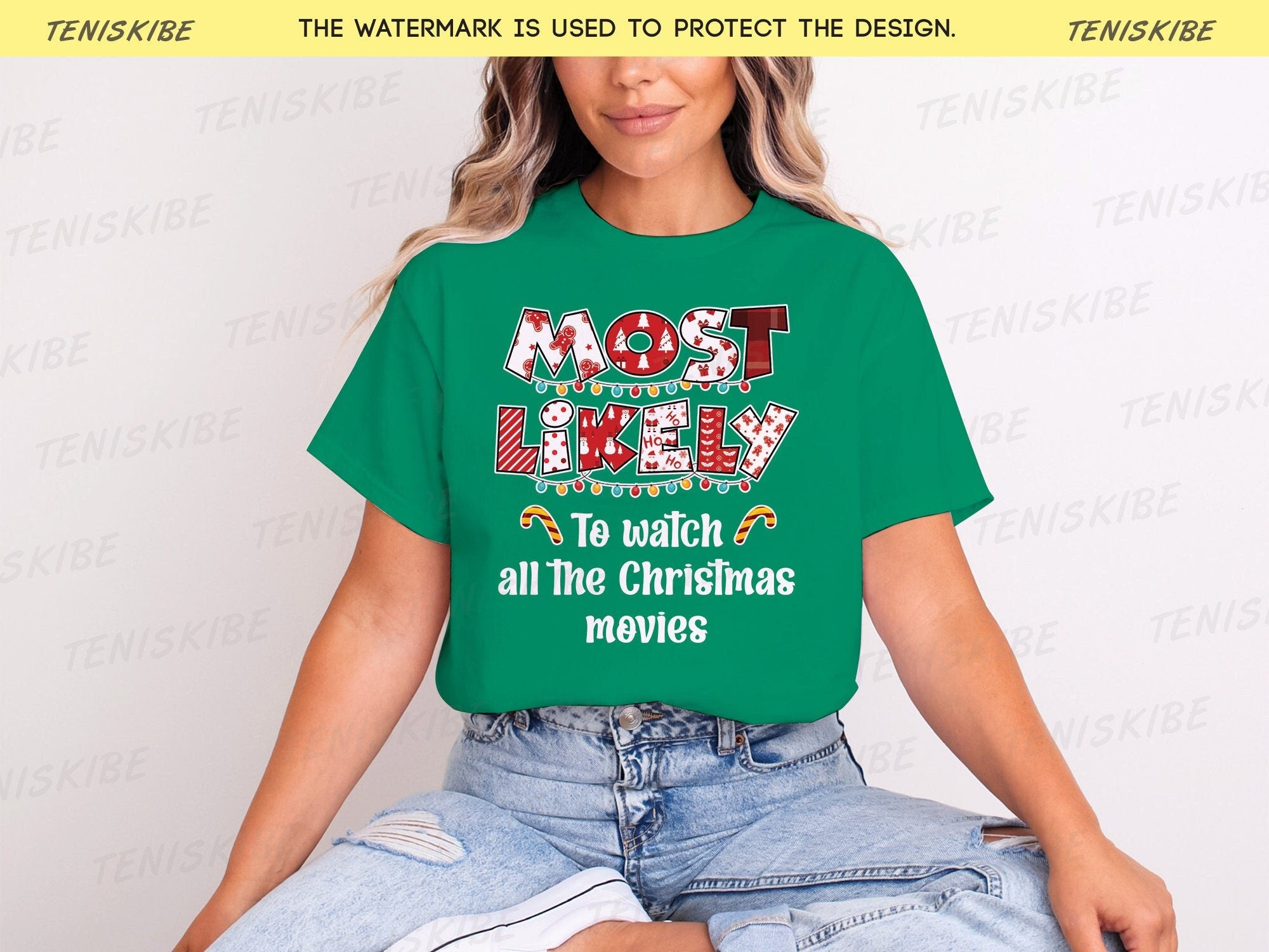 Most Likely To Christmas Family T-shirts