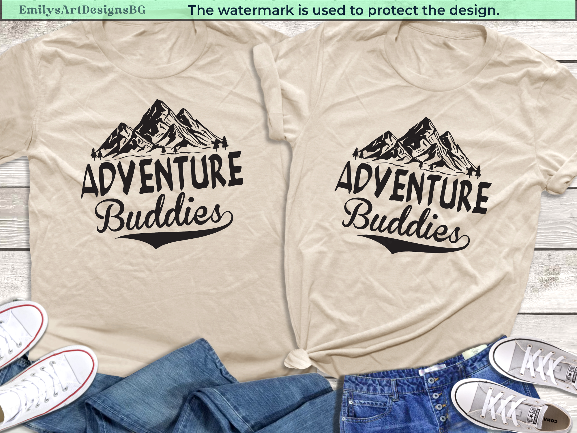 Advemture Buddies Shirts