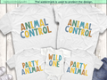 Party Animal Birthday Shirts