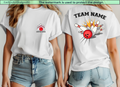 Custom Bowling Team T-shirt