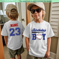 Personalized Baseball Birthday Family Shirts