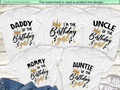 Custom Birthday Girl Family Shirts