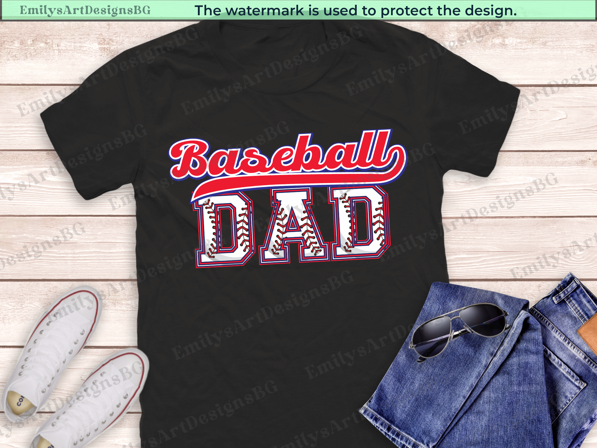 Baseball Dad T-shirt