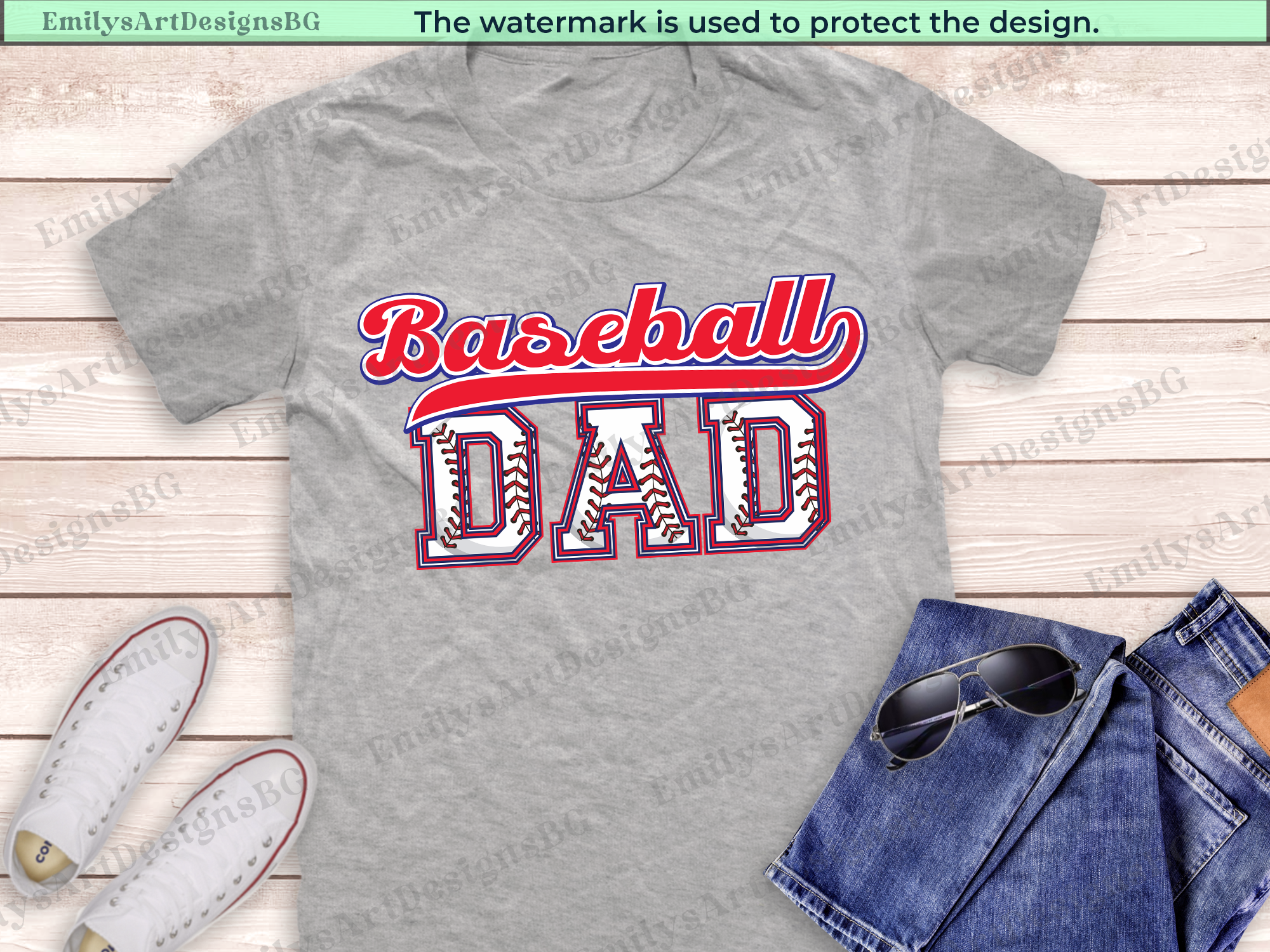 Baseball Dad T-shirt