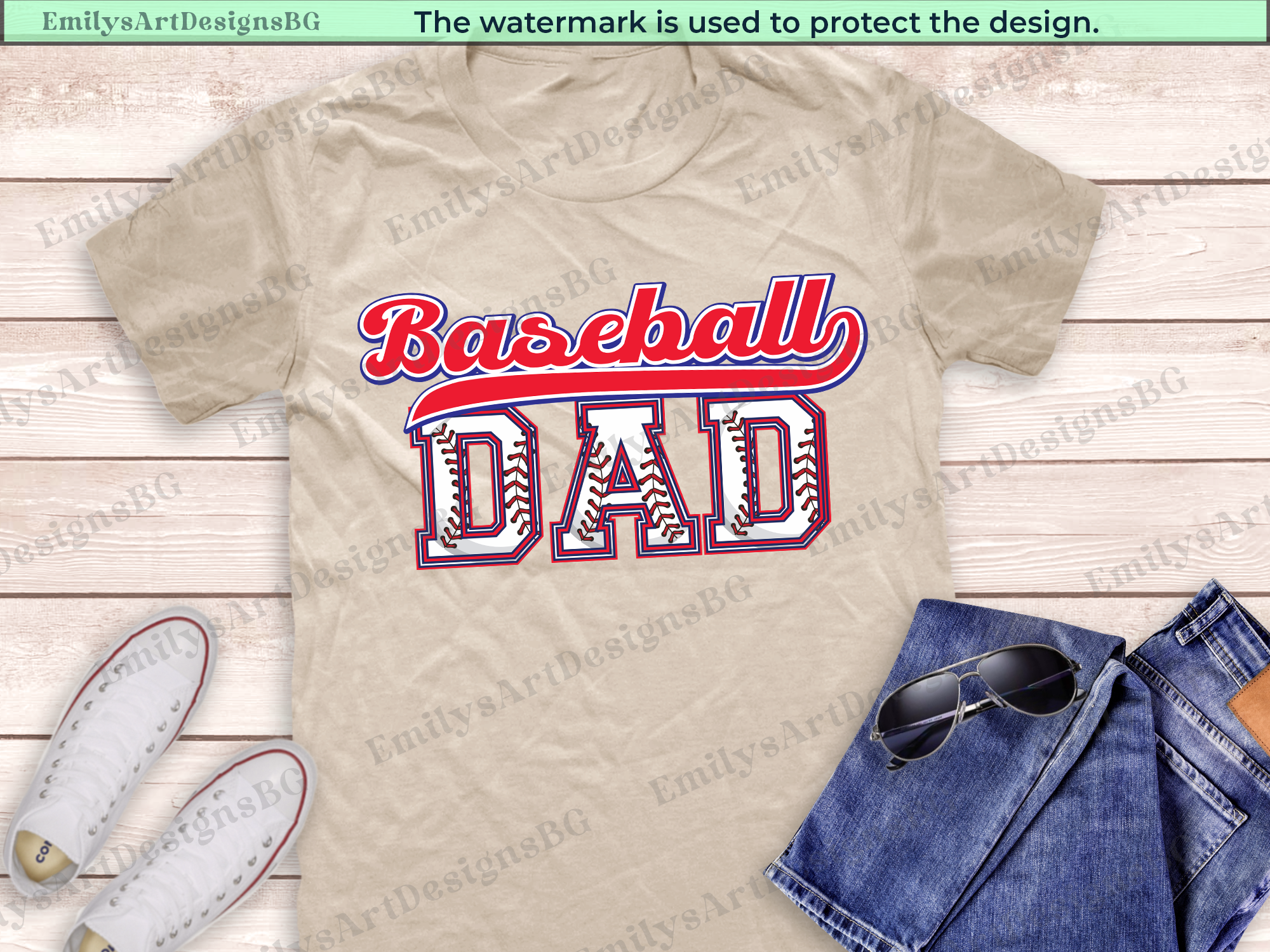 Baseball Dad T-shirt