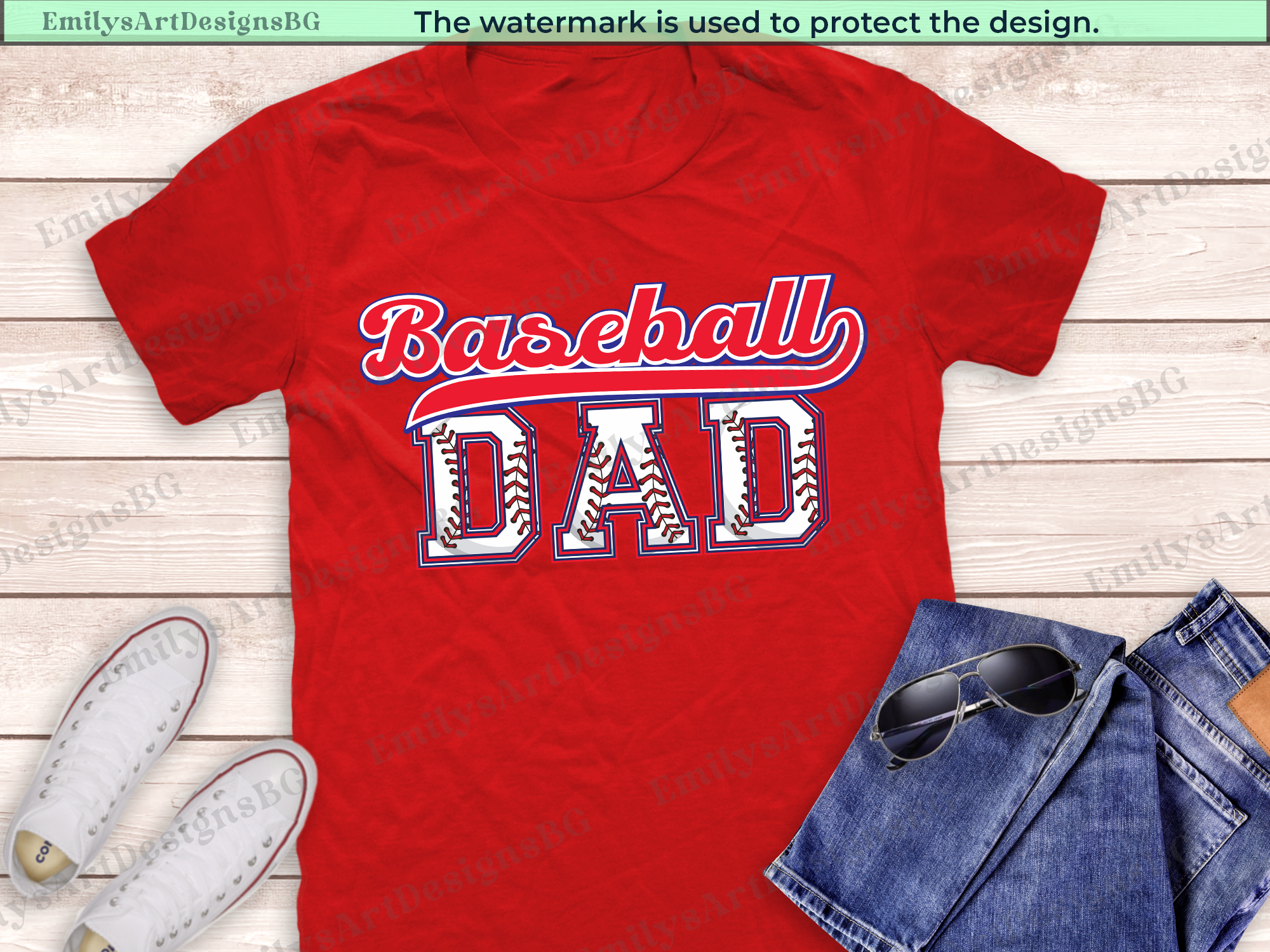 Baseball Dad T-shirt