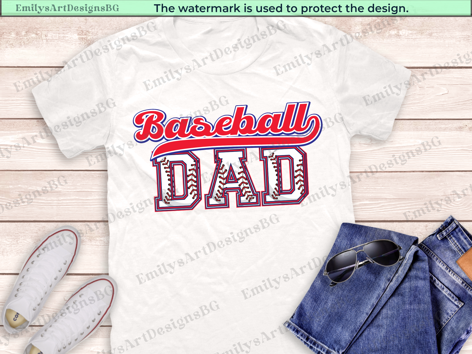 Baseball Dad T-shirt