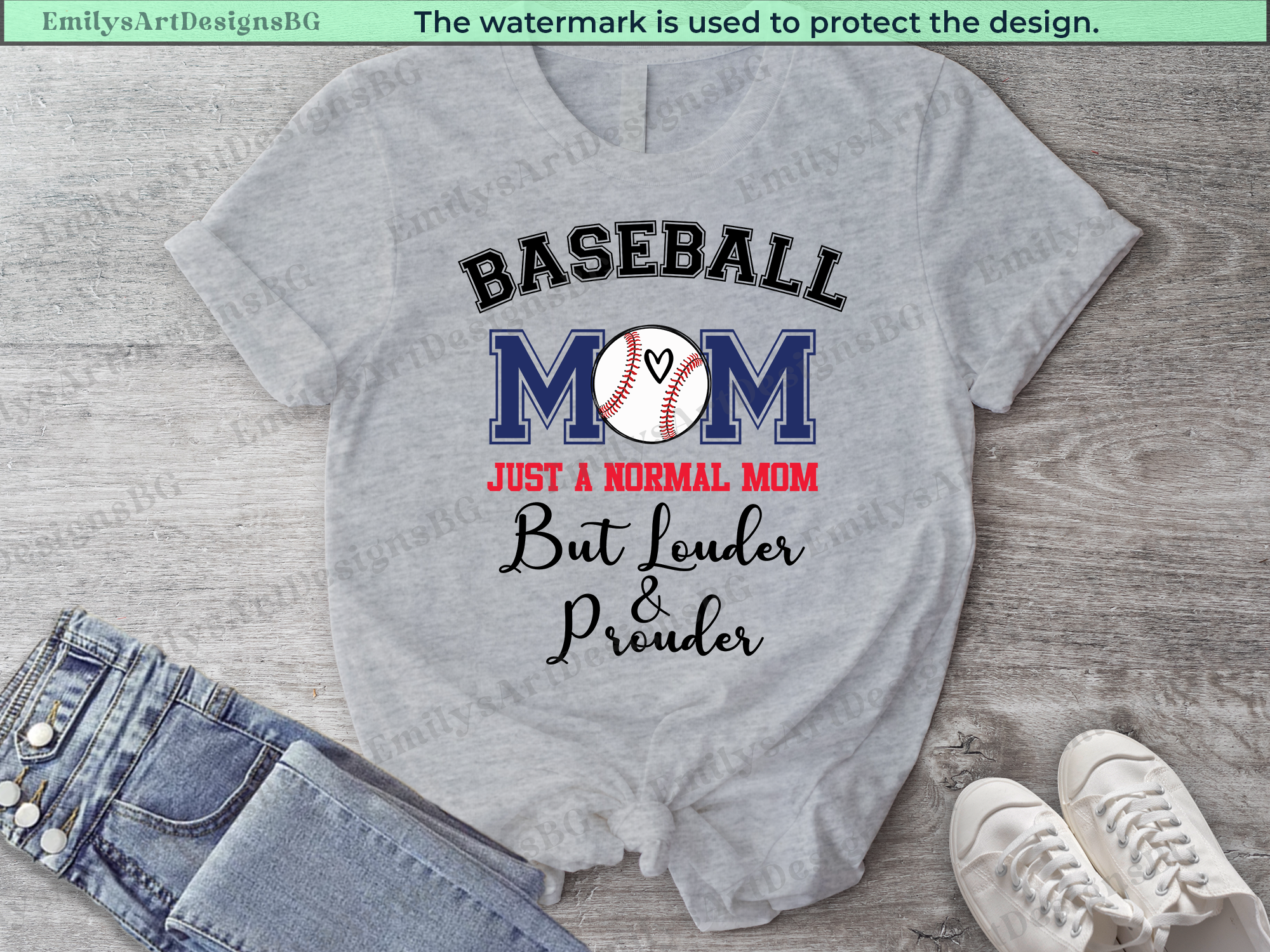Baseball Mom T-shirt