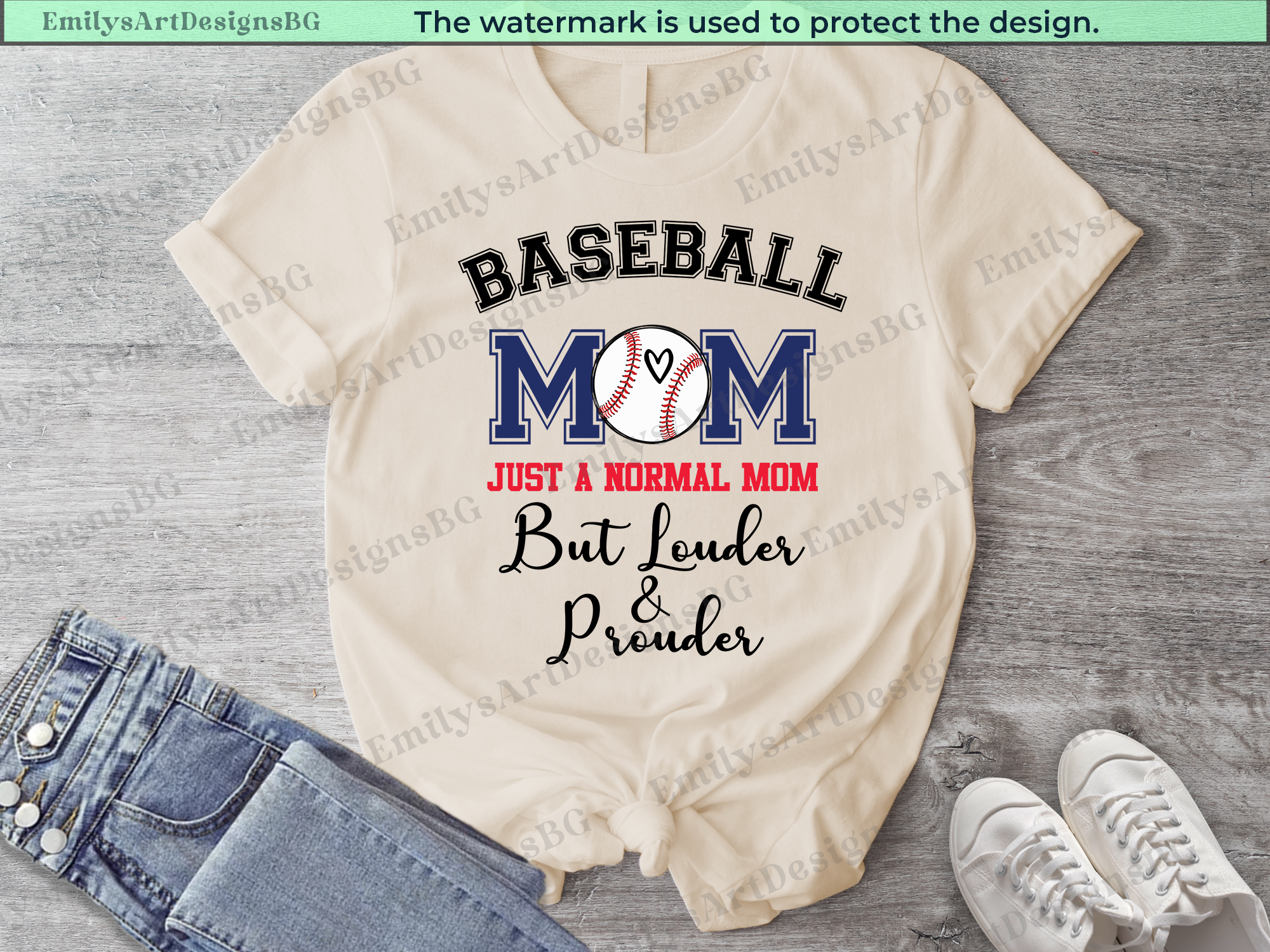 Baseball Mom T-shirt