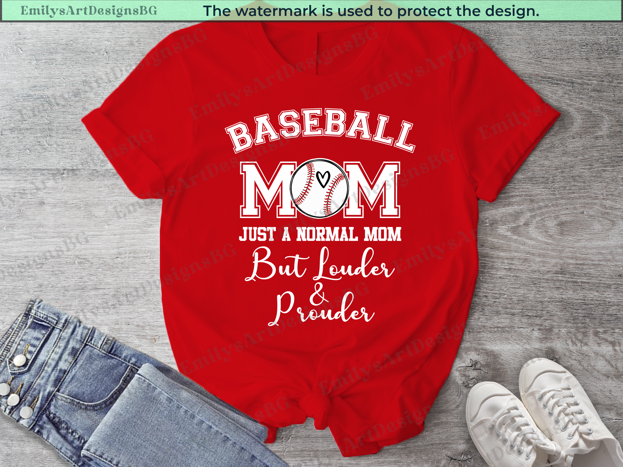 Baseball Mom T-shirt