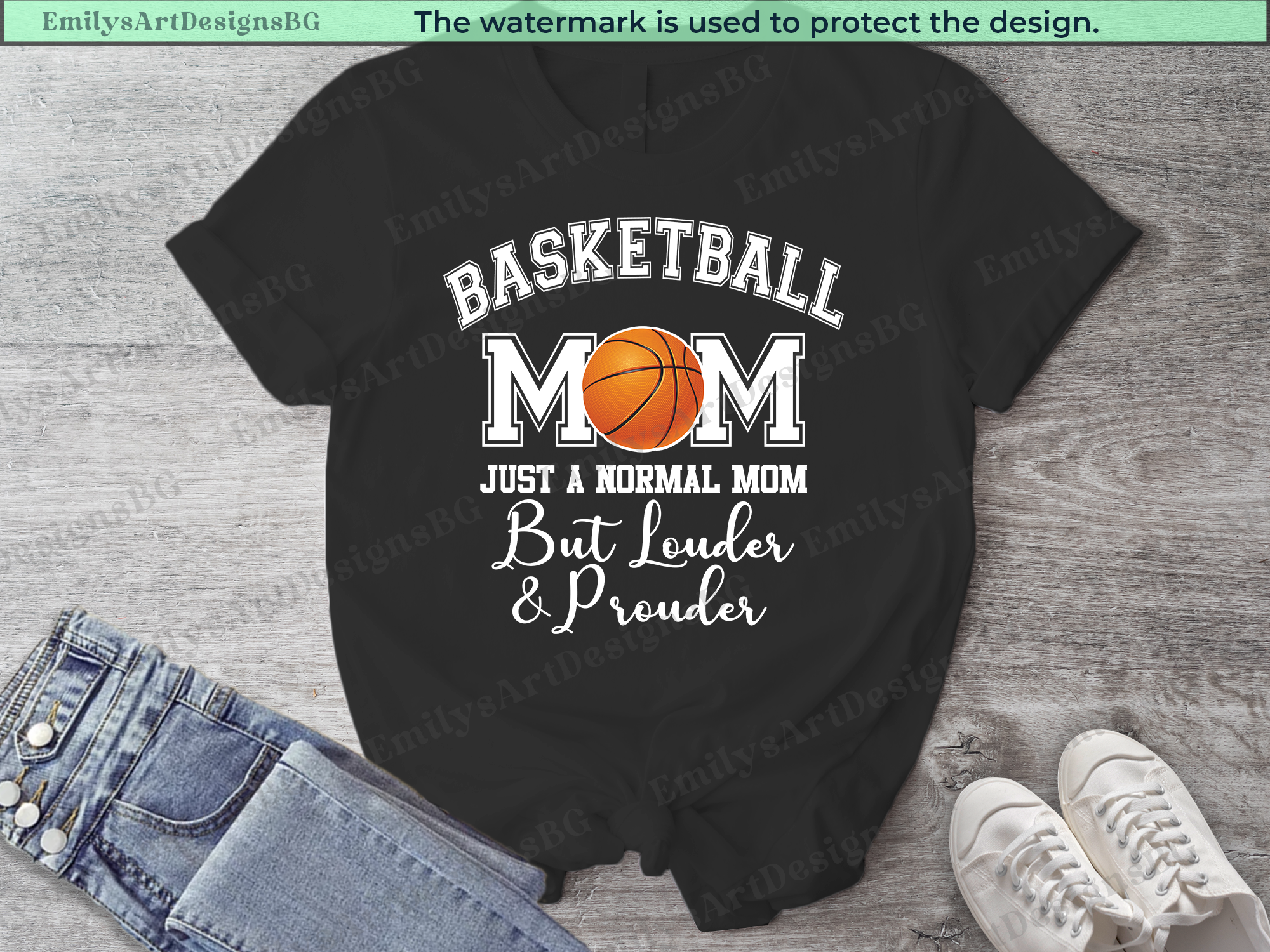 Basketball Mom T-shirt